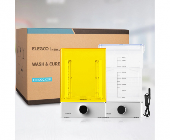 Фото 8 - Полимеризационная камера (УФ-камера) и Мойка Elegoo Mercury XS