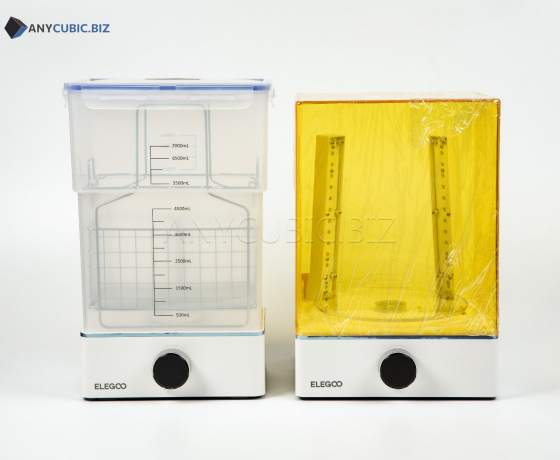 Фото 5 - Полимеризационная камера (УФ-камера) и Мойка Elegoo Mercury XS