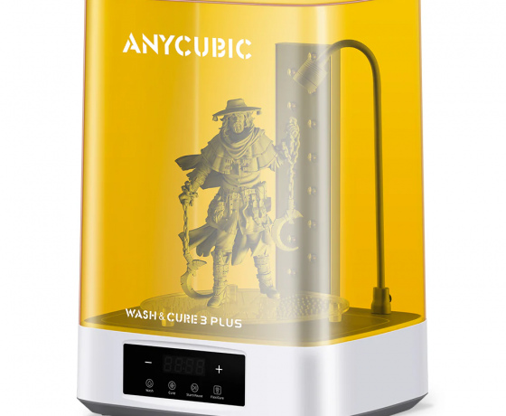 Фото 6 - Полимеризационная камера (УФ-камера) и Мойка Anycubic Wash and Cure 3 Plus