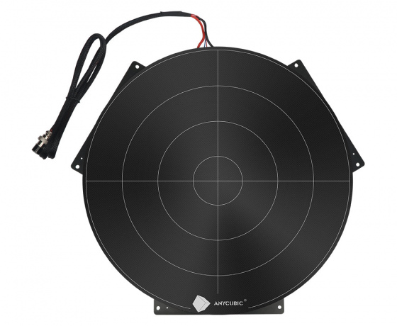Фото 2 - Стеклянная тарелка Ultrabase с подогревом для Хищника