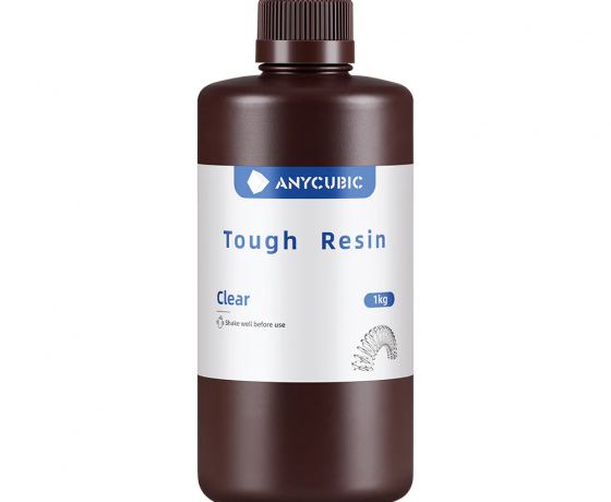 Фото 4 - ПРОЗРАЧНАЯ Гибкая фотополимерная смола Anycubic Flexible Tough Resin CLEAR 1КГ