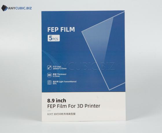 Фото 2 - 5шт. FEP пленка для Anycubic Photon Mono X Mono X 6K M3 Plus Mono X2 Mono 6ks 260×175 mm