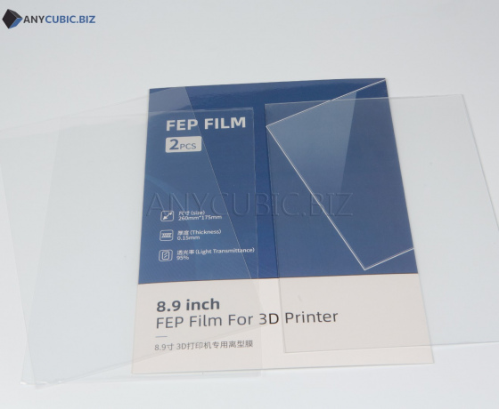 Фото 5 - 2шт. FEP пленка для Anycubic Photon Mono X Mono X 6K M3 Plus Mono X2 Mono 6ks 260×175 mm