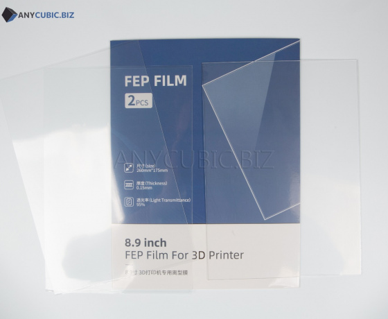 Фото 4 - 2шт. FEP пленка для Anycubic Photon Mono X Mono X 6K M3 Plus Mono X2 Mono 6ks 260×175 mm