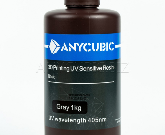 Фото 3 - Фотополимерная Базовая смола Серая Anycubic