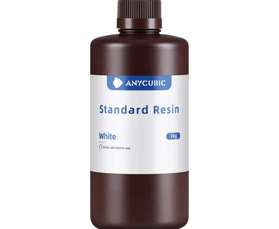 Фото 4 - Фотополимерная Базовая смола Белая Anycubic