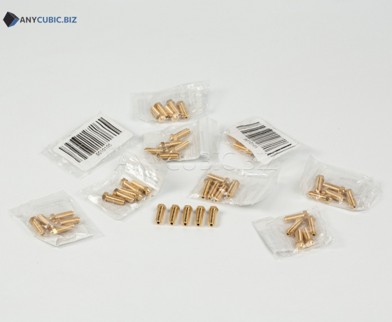 Фото 2 - Насадка латунная 5шт kobra 2 | kobra 2 Plus | kobra 2 Макс