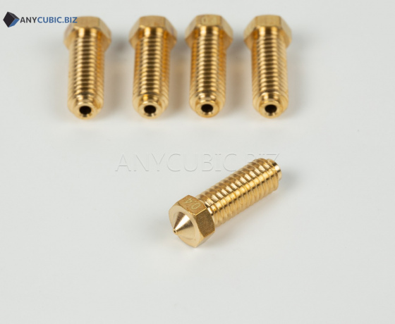 Фото 5 - Насадка латунная 5шт kobra 2 | kobra 2 Plus | kobra 2 Макс