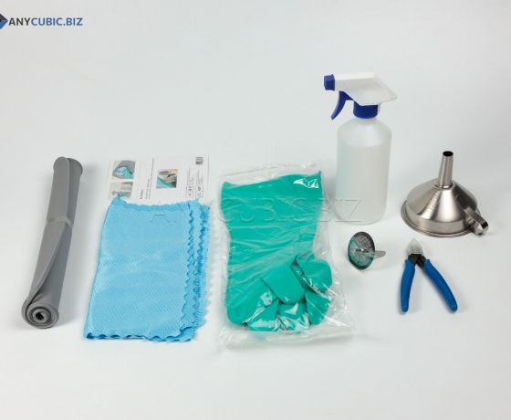 Фото 9 - Набор для очистки полимерных 3D-принтеров