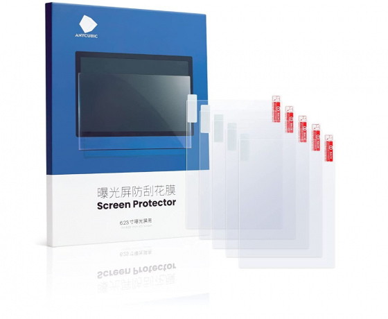 Фото 4 - 5шт. Защитная пленка для экрана Anycubic Photon Mono,Mono SE,Photon Mono 4K,Photon, Photon s,Photon Ultra,Photon D2 136.4 × 88 mm