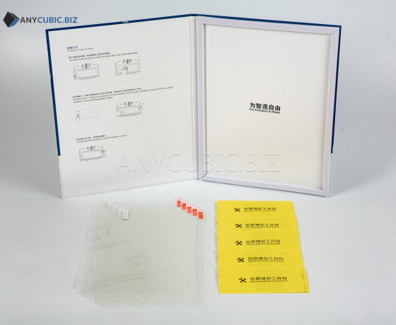 Фото 7 - 5шт. Защитная пленка для экрана Anycubic Photon Mono M5s Photo Mono M5s PRO266 × 170 mm