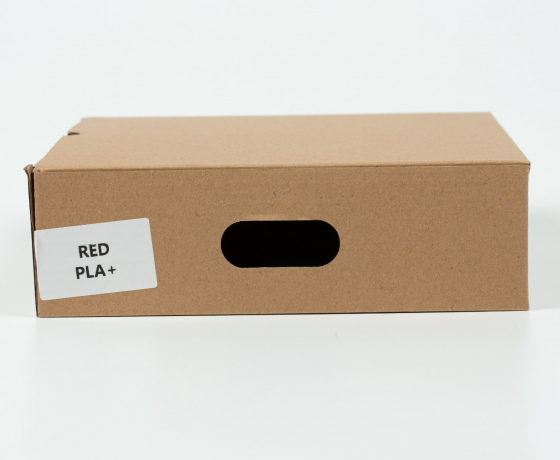 Фото 2 - Красный PLA Plus (ПЛА плюс) пластик филамент для 3D принтера 1кг, 1.75мм, 330м Filament