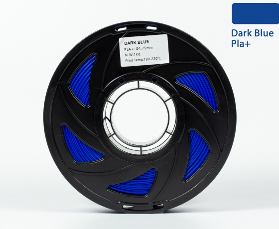 Фото 3 - Темно-синий PLA Plus (ПЛА плюс) пластик филамент для 3D принтера 1кг, 1.75мм, 330м Filament