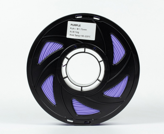Фото 5 - Фиолетовый PLA Plus (ПЛА плюс) пластик филамент для 3D принтера 1кг, 1.75мм, 330м Filament