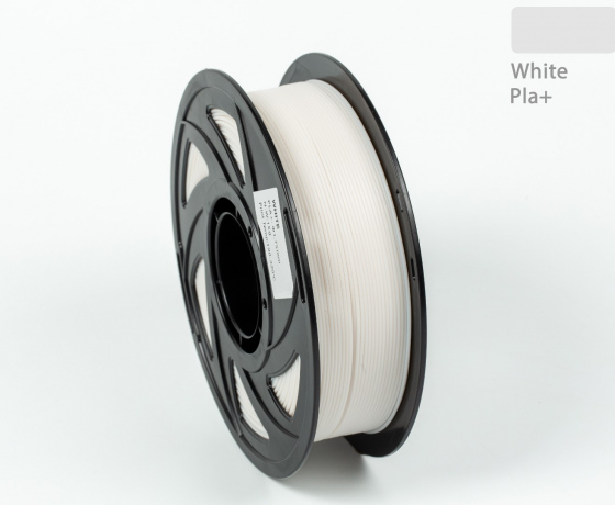Фото 4 - Белый PLA Plus (ПЛА плюс) пластик филамент для 3D принтера 1кг, 1.75мм, 330м Filament