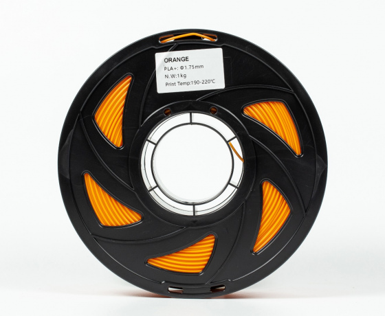 Фото 5 - Оранжевый PLA Plus (ПЛА плюс) пластик филамент для 3D принтера 1кг, 1.75мм, 330м Filament