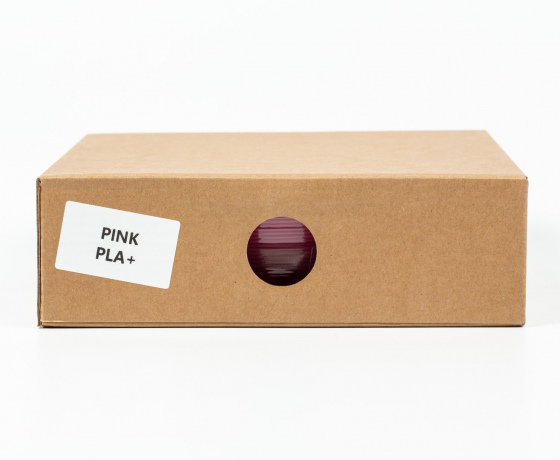Фото 2 - Розовый PLA Plus (ПЛА плюс) пластик филамент для 3D принтера 1кг, 1.75мм, 330м Filament