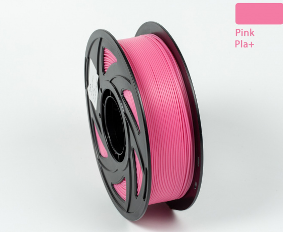 Фото 4 - Розовый PLA Plus (ПЛА плюс) пластик филамент для 3D принтера 1кг, 1.75мм, 330м Filament