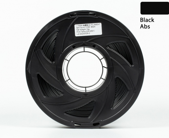 Фото 5 - Черный ABS пластик Tronxy для 3D принтера 340m | 1 кг | 1,75 мм