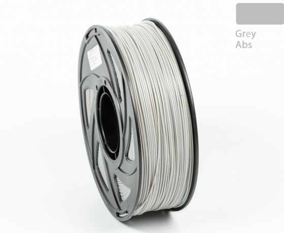 Фото 4 - Серый ABS филамент (пластик) для 3D принтера 1кг, 1.75мм, 330м Tronxy