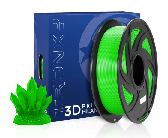 Фото 4 - Зеленый ABS филамент (пластик) для 3D принтера 1кг, 1.75мм, 330м Tronxy