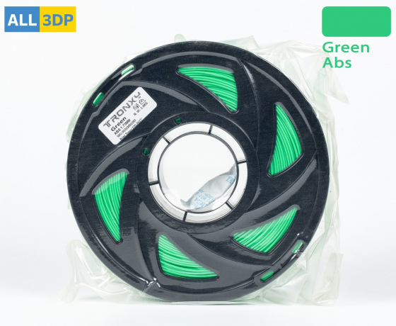 Фото 3 - Зеленый ABS филамент (пластик) для 3D принтера 1кг, 1.75мм, 330м Tronxy