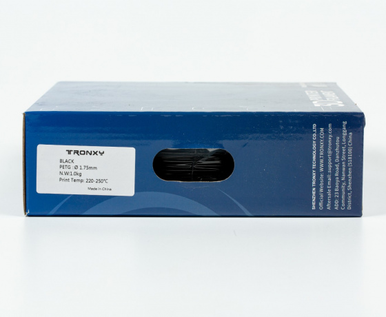 Фото 5 - Черный PETG пластик Tronxy для 3D принтера 330m | 1 кг | 1,75 мм