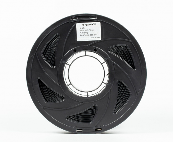 Фото 8 - Черный PETG пластик Tronxy для 3D принтера 330m | 1 кг | 1,75 мм