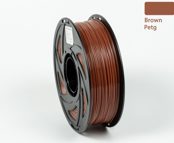 Фото 4 - PETG филамент (пластик) для 3D принтера Коричневый 1кг, 1.75мм, 330м