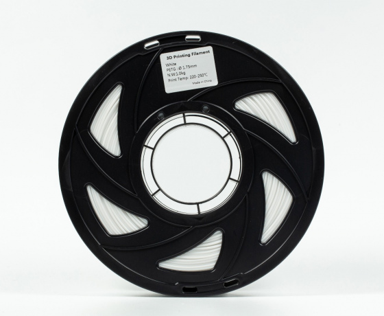 Фото 5 - PETG филамент (пластик) для 3D принтера Белый 1кг, 1.75мм, 330м