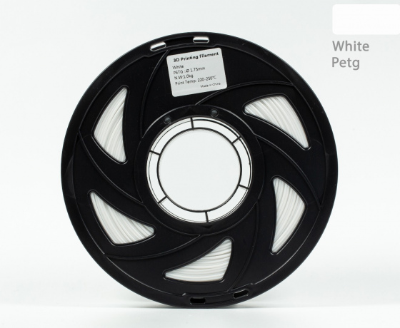 Фото 3 - PETG филамент (пластик) для 3D принтера Белый 1кг, 1.75мм, 330м