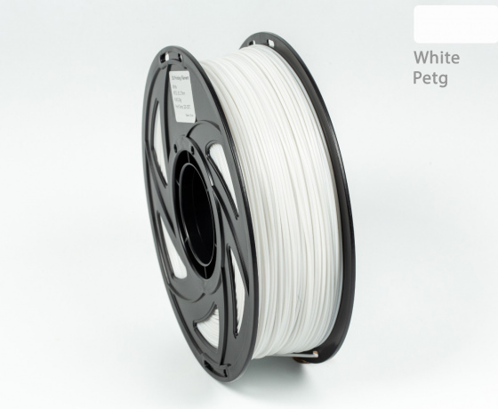 Фото 4 - PETG филамент (пластик) для 3D принтера Белый 1кг, 1.75мм, 330м