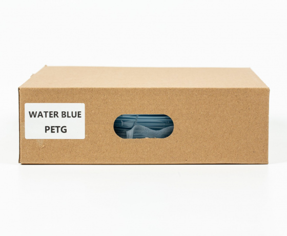 Фото 2 - PETG филамент (пластик) для 3D принтера Water blue 1кг, 1.75мм, 330м