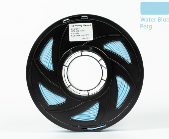 Фото 3 - PETG филамент (пластик) для 3D принтера Water blue 1кг, 1.75мм, 330м