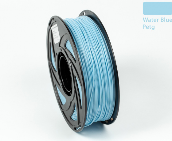 Фото 4 - PETG филамент (пластик) для 3D принтера Water blue 1кг, 1.75мм, 330м