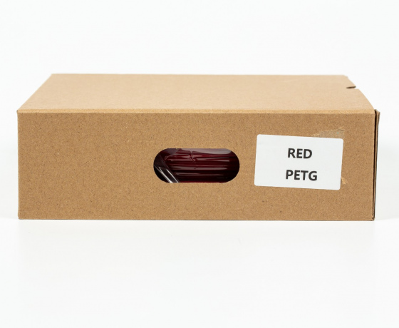 Фото 2 - PETG филамент (пластик) для 3D принтера Красный 1кг, 1.75мм, 330м