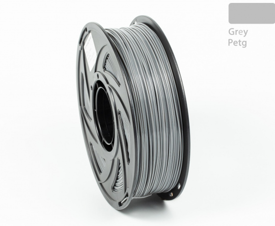 Фото 4 - PETG филамент (пластик) для 3D принтера Серый 1кг, 1.75мм, 330м