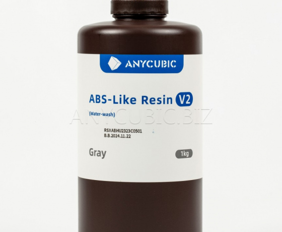 Фото 3 - Фотополімер Anycubic ABS-Like Resin V2 сірий