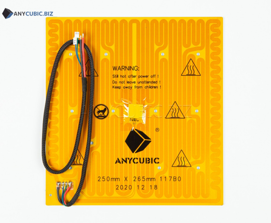 Фото 6 - Стол с подогревом Hot Bed для Anycubic Vyper