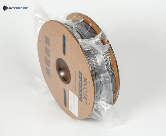 Фото 4 - Серебряный Высокоскоростной филамент для скоростной печати Hi-Speed ​​PLA+ JAMGHE 1,75 мм 1kg