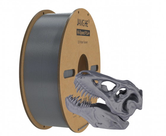 Фото 8 - Серебряный Высокоскоростной филамент для скоростной печати Hi-Speed ​​PLA+ JAMGHE 1,75 мм 1kg