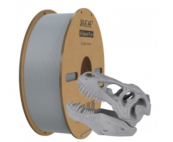 Фото 8 - Серый Высокоскоростной филамент для скоростной печати Hi-Speed ​​PLA+ JAMGHE 1,75 мм 1kg