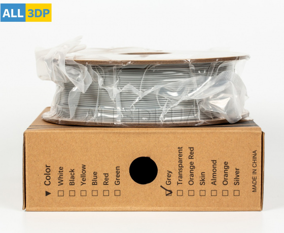 Фото 6 - Серый Высокоскоростной филамент для скоростной печати Hi-Speed ​​PLA+ JAMGHE 1,75 мм 1kg