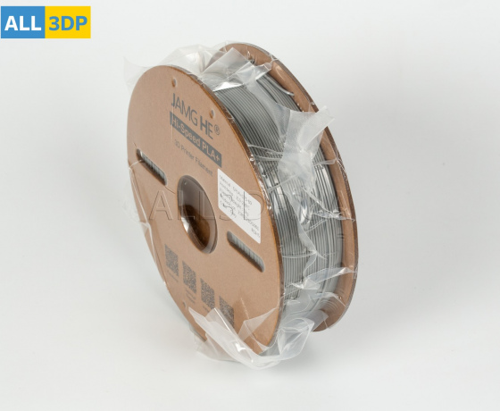 Фото 7 - Серый Высокоскоростной филамент для скоростной печати Hi-Speed ​​PLA+ JAMGHE 1,75 мм 1kg
