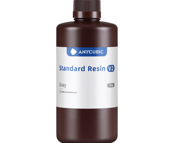 Фото 3 - Фотополимерная Стандартная смола v2 Серая Anycubic