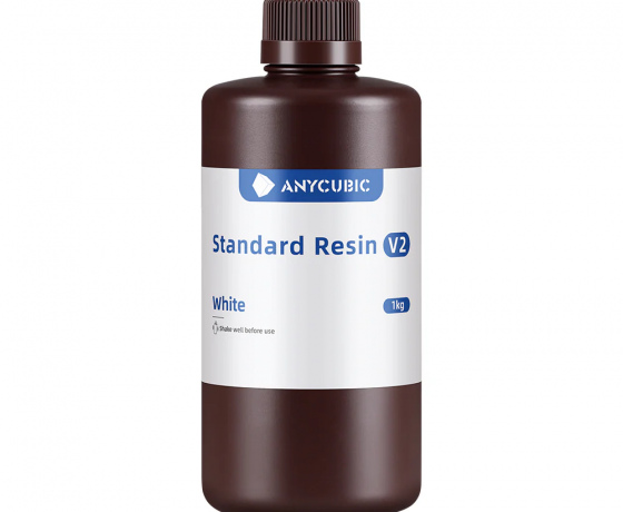 Фото 3 - Фотополимерная Стандартная смола v2 Белая Anycubic