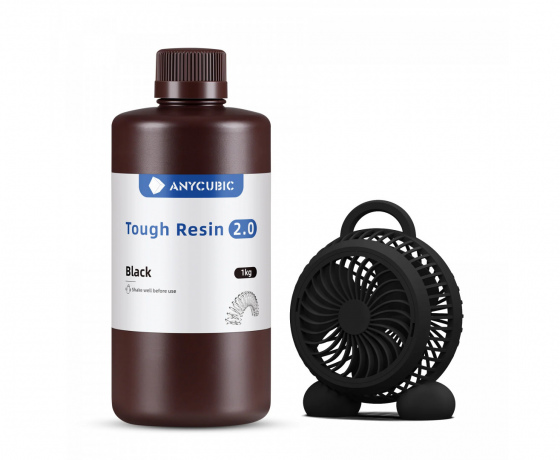 Фото 2 - Anycubic Tough Resin 2.0 ЧЕРНЫЙ