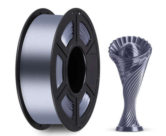 Фото 2 - Пла шелковый серый Anycubic Ø1,75 мм Вес: 1 кг
