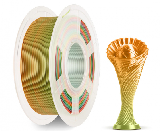 Фото 2 - Пла шелковая радуга Anycubic Ø1,75 мм Вес: 1 кг
