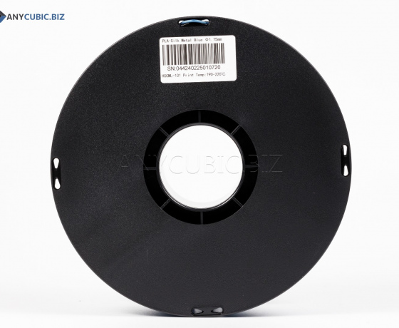 Фото 5 - Пла шелковый Металло-голубой Anycubic Ø1,75 мм Вес: 1 кг